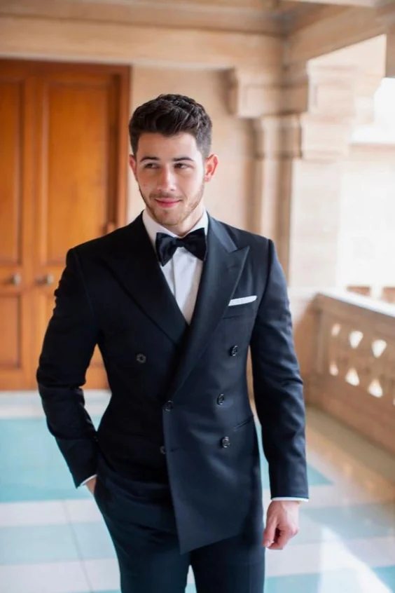 Black Tuxedo With Bow Tie